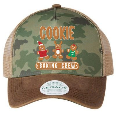 Cookie Baking Crew Christmas Gingerbread Cookie Baking Team Legacy Tie Dye Trucker Hat