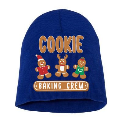 Cookie Baking Crew Christmas Gingerbread Cookie Baking Team Short Acrylic Beanie