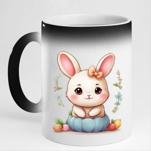 Cute Bao 11oz Black Color Changing Mug