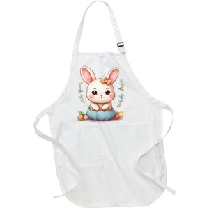 Cute Bao Full-Length Apron With Pockets