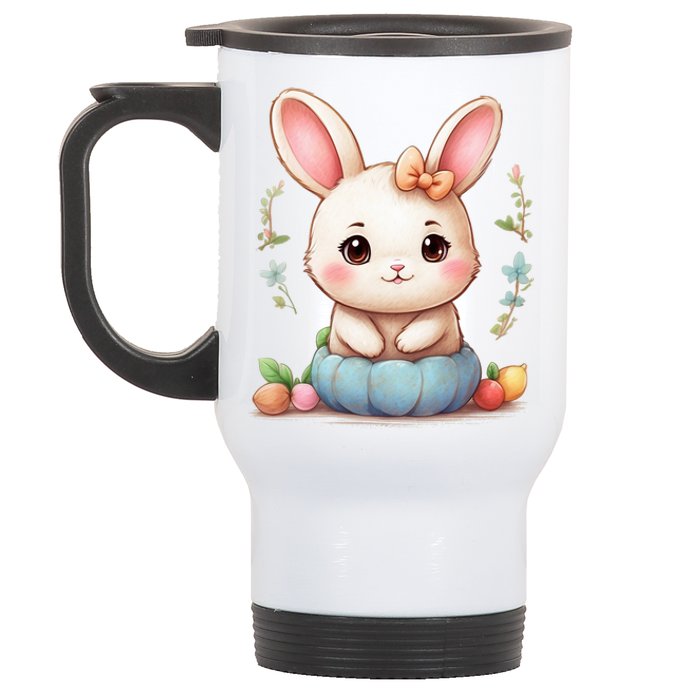 Cute Bao Stainless Steel Travel Mug