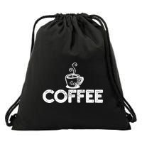 Coffee Barista Drawstring Bag