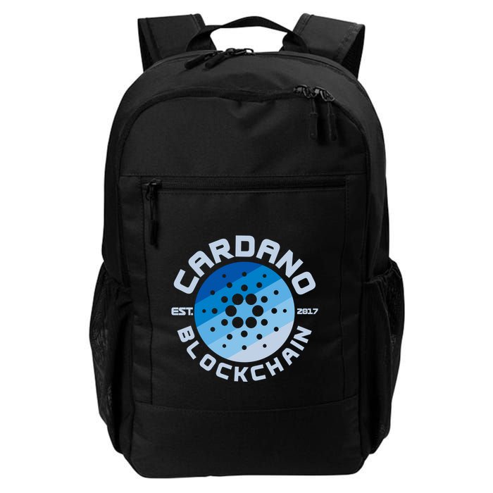 Cardano Blockchain Cryptocurrency Est 2017 Backpack