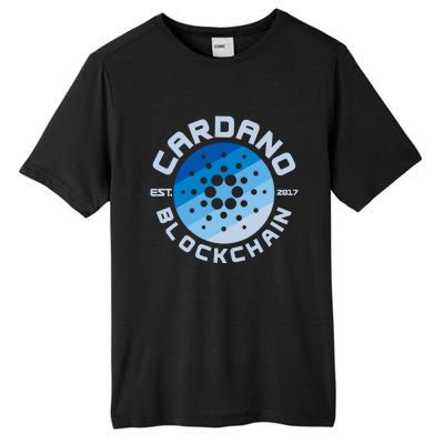 Cardano Blockchain Cryptocurrency Est 2017 Tall Fusion ChromaSoft Performance T-Shirt