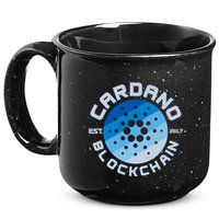 Cardano Blockchain Cryptocurrency Est 2017 15oz Campfire Ceramic Mug