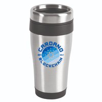 Cardano Blockchain Cryptocurrency Est 2017 16oz Travel Tumbler