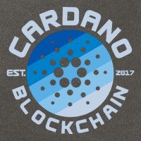 Cardano Blockchain Cryptocurrency Est 2017 Cotton Canvas Backpack