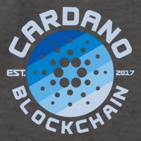 Cardano Blockchain Cryptocurrency Est 2017 Vector Backpack