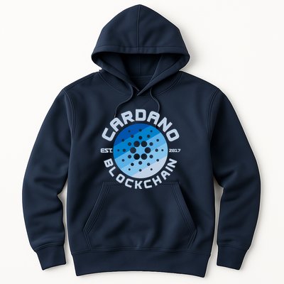 Cardano Blockchain Cryptocurrency Est 2017 Hoodie