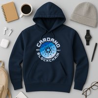 Cardano Blockchain Cryptocurrency Est 2017 Hoodie