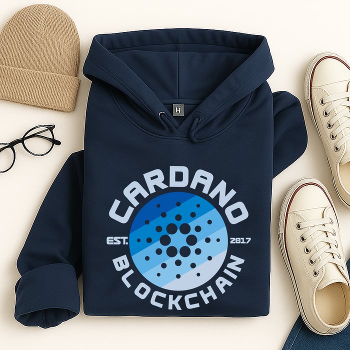 Cardano Blockchain Cryptocurrency Est 2017 Hoodie