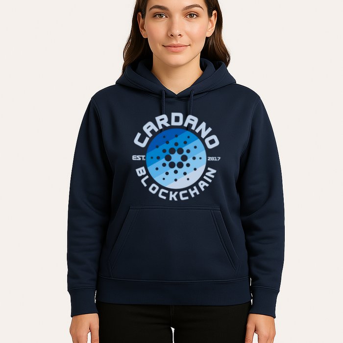 Cardano Blockchain Cryptocurrency Est 2017 Hoodie