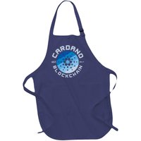 Cardano Blockchain Cryptocurrency Est 2017 Full-Length Apron With Pockets