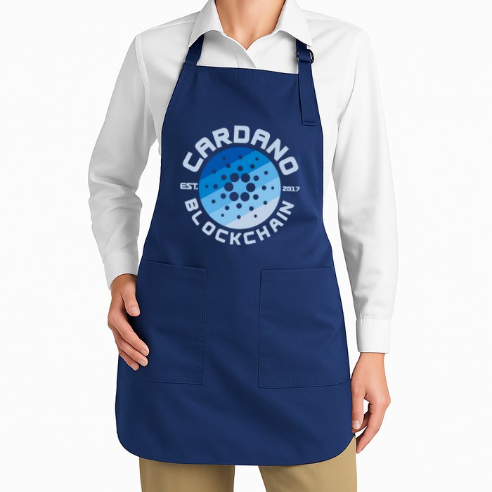 Cardano Blockchain Cryptocurrency Est 2017 Apron