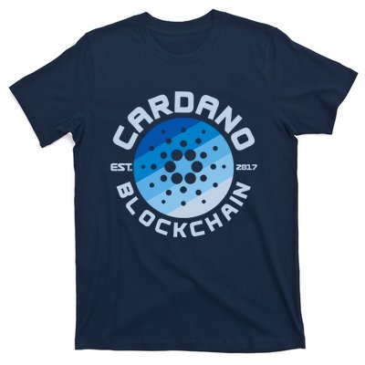 Cardano Blockchain Cryptocurrency Est 2017 T-Shirt