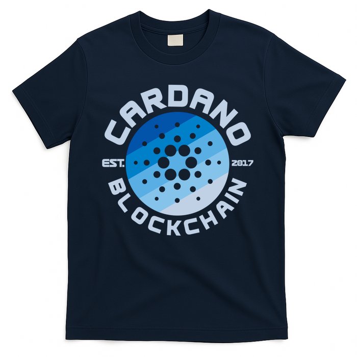 Cardano Blockchain Cryptocurrency Est 2017 T-Shirt