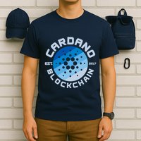 Cardano Blockchain Cryptocurrency Est 2017 T-Shirt