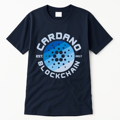 Cardano Blockchain Cryptocurrency Est 2017 Tall T-Shirt