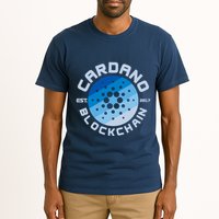 Cardano Blockchain Cryptocurrency Est 2017 Tall T-Shirt