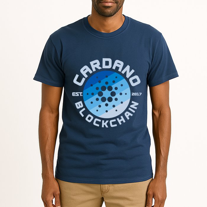 Cardano Blockchain Cryptocurrency Est 2017 Tall T-Shirt