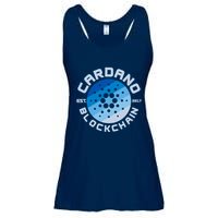 Cardano Blockchain Cryptocurrency Est 2017 Ladies Essential Flowy Tank