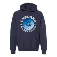 Cardano Blockchain Cryptocurrency Est 2017 Premium Hoodie