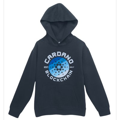 Cardano Blockchain Cryptocurrency Est 2017 Urban Pullover Hoodie