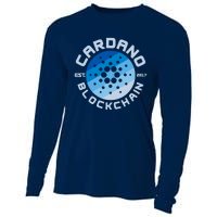 Cardano Blockchain Cryptocurrency Est 2017 Cooling Performance Long Sleeve Crew