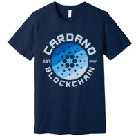 Cardano Blockchain Cryptocurrency Est 2017 Premium T-Shirt