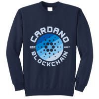 Cardano Blockchain Cryptocurrency Est 2017 Tall Sweatshirt