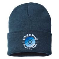 Cardano Blockchain Cryptocurrency Est 2017 Sustainable Knit Beanie