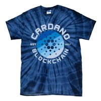 Cardano Blockchain Cryptocurrency Est 2017 Tie-Dye T-Shirt