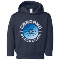 Cardano Blockchain Cryptocurrency Est 2017 Toddler Hoodie