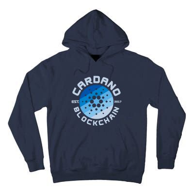 Cardano Blockchain Cryptocurrency Est 2017 Tall Hoodie