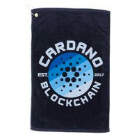 Cardano Blockchain Cryptocurrency Est 2017 Golf Towel