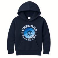 Cardano Blockchain Cryptocurrency Est 2017 Kids Hoodie