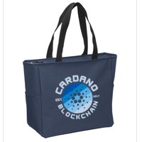 Cardano Blockchain Cryptocurrency Est 2017 Zip Tote Bag