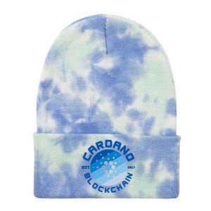 Cardano Blockchain Cryptocurrency Est 2017 Tie Dye 12in Knit Beanie