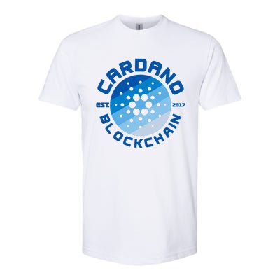 Cardano Blockchain Cryptocurrency Est 2017 Softstyle® CVC T-Shirt