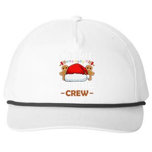 Cookie Baking Crew Christmas Pajama Gingerbread Santa Hat Snapback Five-Panel Rope Hat