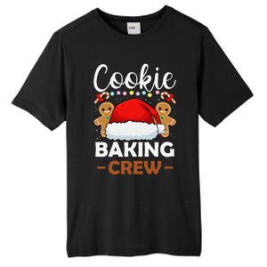 Cookie Baking Crew Christmas Pajama Gingerbread Santa Hat Tall Fusion ChromaSoft Performance T-Shirt