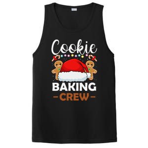 Cookie Baking Crew Christmas Pajama Gingerbread Santa Hat PosiCharge Competitor Tank