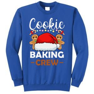 Cookie Baking Crew Christmas Pajama Gingerbread Santa Hat Sweatshirt