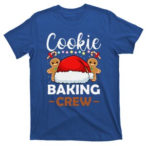 Cookie Baking Crew Christmas Pajama Gingerbread Santa Hat T-Shirt