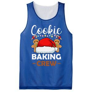 Cookie Baking Crew Christmas Pajama Gingerbread Santa Hat Mesh Reversible Basketball Jersey Tank