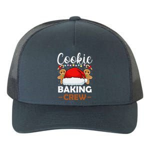 Cookie Baking Crew Christmas Pajama Gingerbread Santa Hat Yupoong Adult 5-Panel Trucker Hat