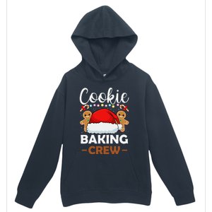 Cookie Baking Crew Christmas Pajama Gingerbread Santa Hat Urban Pullover Hoodie