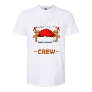 Cookie Baking Crew Christmas Pajama Gingerbread Santa Hat Softstyle CVC T-Shirt