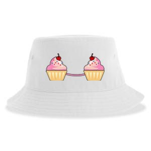 Cupcake Bra Costume Cute Easy Food Halloween Gift Sustainable Bucket Hat