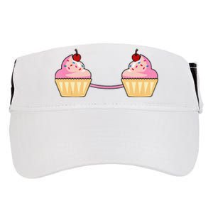 Cupcake Bra Costume Cute Easy Food Halloween Gift Adult Drive Performance Visor